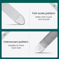 Gambar Mr Green Kikir Kuku Stainless Steel Baja Nail Buffer Soligen Germany - Short Lancip dari Grayfrost undefined 5 Tokopedia