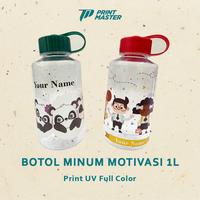 Gambar Custom Botol Minum Plastik Dundee Tumbler UV 1 Liter - Merah, 1 Sisi dari PTM Print Master undefined 1 Tokopedia