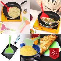 Gambar SUTIL SPATULA SILIKON OMLETTE CREPES TAMAGOYAKI SILICONE TURNER FRYPAN - Merah dari Toso Mart undefined 3 Tokopedia