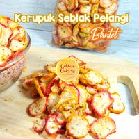 Gambar Kerupuk Seblak BANTET Pedas /Seblak Pelangi - 1/2 kg dari Golden Cakery undefined 1 Tokopedia