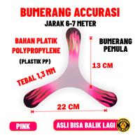 Gambar Bumerang Indoor Murah Boomerang Accuracy Jarak 5 Meter - Merah dari Bumerang Cilacap undefined 1 Tokopedia