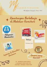 Gambar Meja Rias HPL lampu 110 dari Makmur Furniture PKU undefined 4 Tokopedia