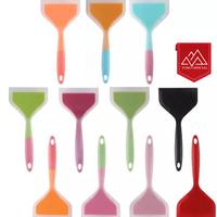 Gambar SUTIL SPATULA SILIKON OMLETTE CREPES TAMAGOYAKI SILICONE TURNER FRYPAN - Merah dari Toso Mart undefined 5 Tokopedia