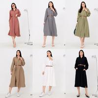 Gambar BIG SIZE DRESS KANCING DEPAN/RAMONA DRESS - OLIVE dari CERIAZ CLOTHING undefined 1 Tokopedia