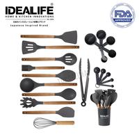 Gambar Kitchen Utensils IDEALIFE IL 172A Sutil Spatula Sodet Silicone Beech - KADO EXTRA dari Toko Lima_NEW undefined 1 Tokopedia
