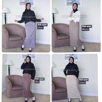 Gambar Rok kerja wanita model span panjang/rok span syakira by azkia putih - Milo, L dari AZKIA BLAZER OWNER undefined 5 Tokopedia