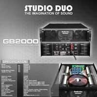 Gambar Power Amplifier GB2000 Studio Duo 2 Channel dari Bima Music Store Official undefined 1 Tokopedia