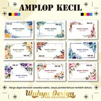 Gambar Amplop MERPATI Kecil (11 x 7 cm) - WARNA - FREE TULISAN (Kode NW) - ISI 100 PCS, MOTIF NW dari Wahyu Design Grafis undefined 1 Tokopedia