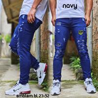 Gambar Celana Jins Panjang Pria Remaja Slimfit Clana Jeans Cowok Termurah - Hitam, 32 dari Ps.Fashion undefined 3 Tokopedia