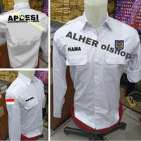 Gambar kemeja APDESI baju APDESI seragam APDESI Pdh APDESI Pdl APDESI Hem apd - lengan pendek, XXL dari alher olshop undefined 1 Tokopedia