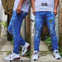 Gambar Celana Jins Panjang Pria Remaja Slimfit Clana Jeans Cowok Termurah - Hitam, 32 dari Ps.Fashion undefined 5 Tokopedia