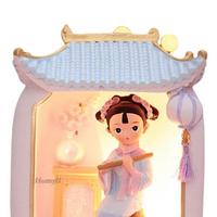 Gambar Resin Chinese Princess Statue Night Light Decorations Birthday Holiday - Pink Playing  dari AZRINA SHOOP undefined 5 Tokopedia