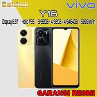 Gambar VIVO Y16 3/32 4/32 4/64 Ram 3GB 4GB Internal 32GB 64GB Resmi - 3/32 BLACK dari Golden Celluler undefined 1 Tokopedia