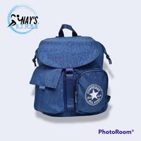 Gambar Converse Lifestyle Wrinkle Backpack - Navy dari Naysstoreid undefined 1 Tokopedia