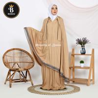Gambar Mukena 3 in 1 Azizah Terbaru Rayon - Putih dari Banau collection undefined 1 Tokopedia
