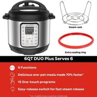 Gambar INSTANT POT Duo 9 in 1 Pressure Cooker slow Cooker 6 Quart dari ATHLAS SHOPE undefined 4 Tokopedia