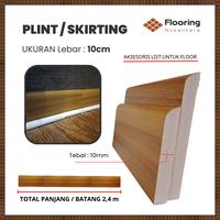 Gambar Plint/List Untuk Lantai Ukuran 10cm Tebal 10mm Panjang 2.4m - 6421 dari Flooring Nusantara Store undefined 1 Tokopedia