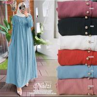 Gambar Nadzi Dress Wanita Terbaru Crinkle Airflow - Teracota, XL dari Cahaya.fashion undefined 2 Tokopedia