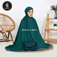Gambar Mukena 3 in 1 Azizah Terbaru Rayon - Putih dari Banau collection undefined 2 Tokopedia