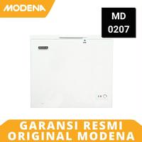 Gambar CHEST FREEZER BOX MODENA MD 0207 FREEZER 1 PINTU KAPASITAS 205 LITER dari joroniah undefined 2 Tokopedia