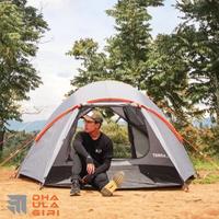 Gambar Tenda Camping Frame Alloy Dhaulagiri Terra Pro 4 5 Orang 2 Pintu - Abu-abu dari Makadam Adventure undefined 5 Tokopedia