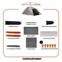 Gambar Tenda Camping Frame Alloy Dhaulagiri Terra Pro 4 5 Orang 2 Pintu - Abu-abu dari Makadam Adventure undefined 4 Tokopedia