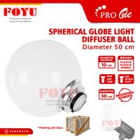 Gambar Spherical Globe Light Diffuser Ball Pro One Diameter 50 cm dari Foyu Photo undefined 1 Tokopedia