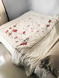 Gambar Bedcover Premium bordir by Lee Hyo Jae dari Vintage Lawas undefined 1 Tokopedia