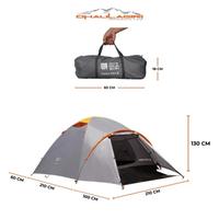 Gambar Tenda Camping Frame Alloy Dhaulagiri Terra Pro 4 5 Orang 2 Pintu - Abu-abu dari Makadam Adventure undefined 3 Tokopedia