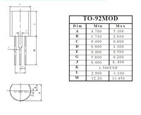Gambar [EBS] Transistor 2SA1020 A1020 1 Watt 2A 50V Arus Tinggi To-92 PNP NPN dari HAEBOT - Solusi Kebutuhan CNC undefined 4 Tokopedia