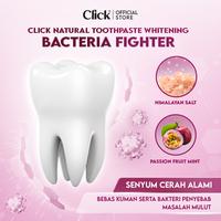 Gambar Click Natural Toothpaste Whitening + Bacteria Fighter dari Click Differently undefined 3 Tokopedia