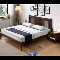 Gambar dipan minimalis modern tempat tidur kekinian kayu jati ranjang divan - 180 x 200 dari putra alma meubel undefined 2 Tokopedia