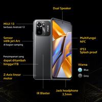 Gambar Xiaomi Poco M5s 4/64 GB - Garansi resmi - FS Grey dari WAHANA SELULAR undefined 4 Tokopedia