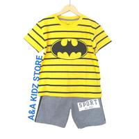 Gambar Setelan Anak Laki Laki motif BTM Salur Kuning Celana Trendy Usia 2-10 tahun Fashion - Kuning, 2 TAHUN dari A&A Kidz Store undefined 1 Tokopedia