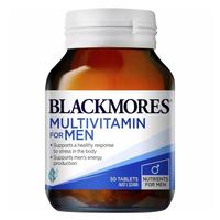 Gambar Blackmores Multivitamin For Men Men'S Mens Man Performance Multi Black dari OKhealth undefined 1 Tokopedia