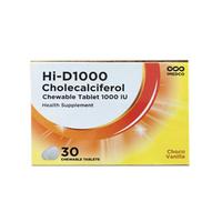 Gambar IMEDCO HI-D1000 CHOL 1 BOX ISI 30 TABLET/VITAMIN D/VIT D3/DAYA TAHAN dari Apotik Century undefined 2 Tokopedia