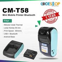 Gambar Mobile Printer Bluetooth Inforce P58C Mokapos Pawoon Loyverse - RPP02N - Biru dari Barcode Store Solutions undefined 2 Tokopedia