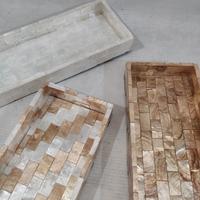 Gambar Tempat Sendok Kerang Tray Nampan Baki Kecil Unik Wadah Serbaguna - Kombinasi dari Mentari Bali Craft undefined 5 Tokopedia