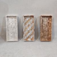 Gambar Tempat Sendok Kerang Tray Nampan Baki Kecil Unik Wadah Serbaguna - Kombinasi dari Mentari Bali Craft undefined 1 Tokopedia