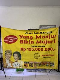Gambar Banner Spanduk Jamu Air Mancur Jadul Langka Tahun 1999 dari Bilik Analog undefined 1 Tokopedia
