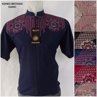 Gambar BAJU PRIA LENGAN PENDEK | KEMEJA KOKO BASTOH GOLD dari BDA JAYA undefined 3 Tokopedia