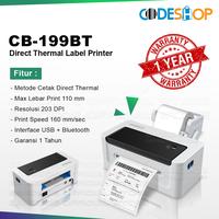 Gambar (Paket) Printer Cetak Label Alamat Pengiriman Marketplace Tokopedia A6 dari Barcode Store Solutions undefined 2 Tokopedia