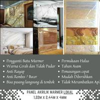 Gambar Panel Marmer PVC / Marmer Dinding / Marmer Akrilik / Marmer Mirip Asli - DLS 10 - DLS 30 dari Abadi Material Building undefined 1 Tokopedia