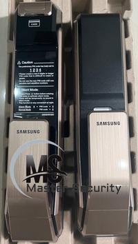 Gambar Samsung P 718 Door Lock Digital Push Pull with Fingerprint dari Master Security undefined 2 Tokopedia