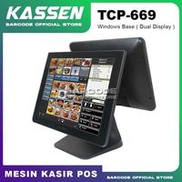 Gambar Mesin Kasir All In One Pos Touchscreen Kassen TCP-669 | TCP669 dari Barcode Store Solutions undefined 2 Tokopedia