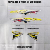 Gambar Striping Supra Fit X 2008 Silver - Kuning dari Idola Striping undefined 1 Tokopedia