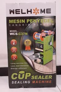 Gambar Mesin Press Gelas/ Cup Sealler/Sealing MachineWELLHOME WCS-C37N 22 OZ - Dengan Plastik dari Murah Krian undefined 5 Tokopedia