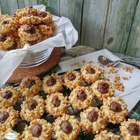 Gambar KUE KERING THUMBPRINT CHOCOLATE COOKIES COKELAT KACANG NUTELLA dari Nisa Cookie undefined 2 Tokopedia