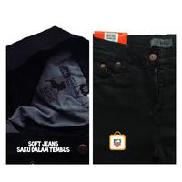 Gambar Celana Lois Soft Jeans Hitam Pria Xtra Slim Fit dari Alfin Jeans undefined 2 Tokopedia