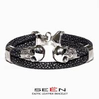 Gambar Gelang kulit stingray python bracelet premium kado ultah valentine dari Seen Accessories undefined 3 Tokopedia